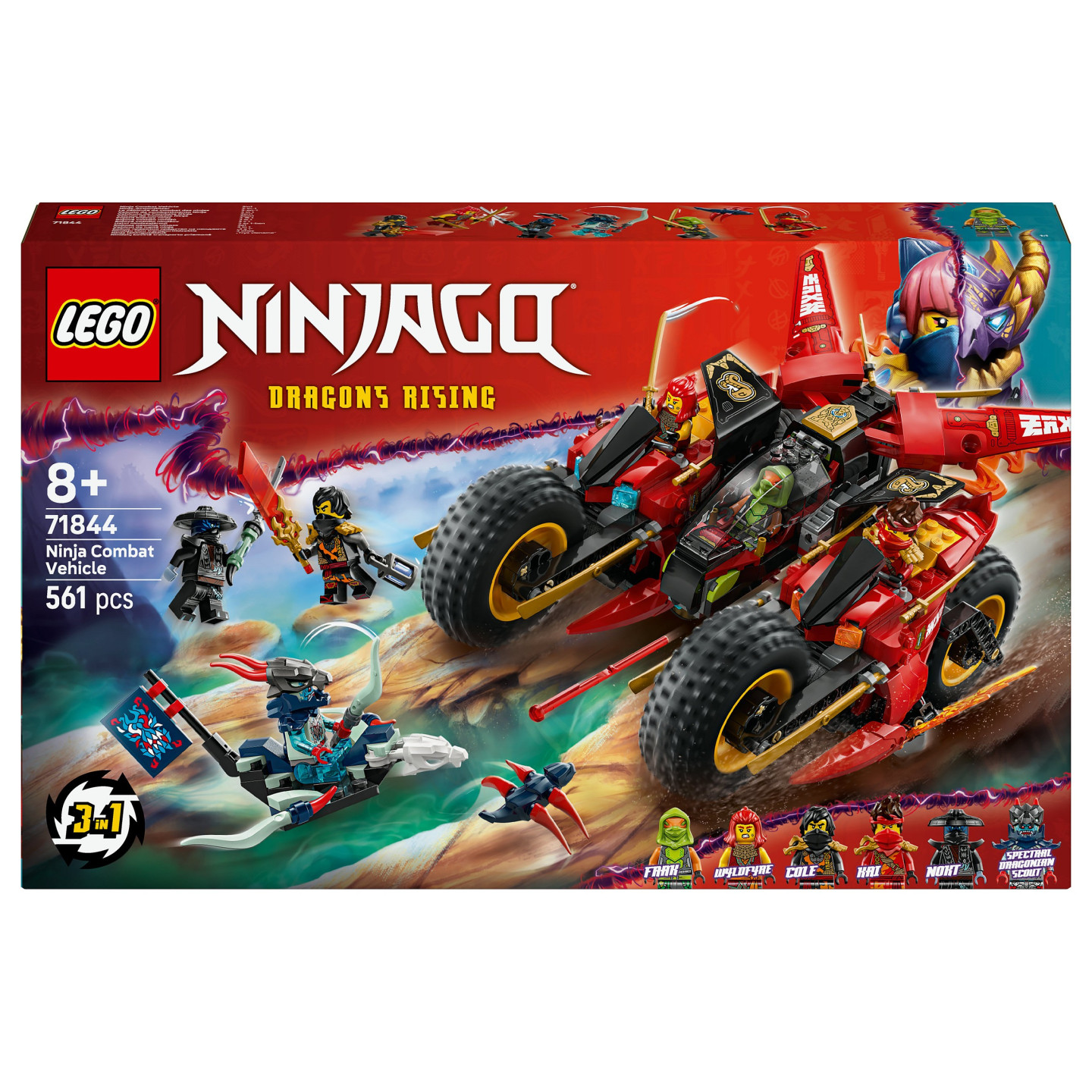 LEGO 71844 Ninjago Ninja-Actionflitzer — Buy in Cyprus with Fast Delivery