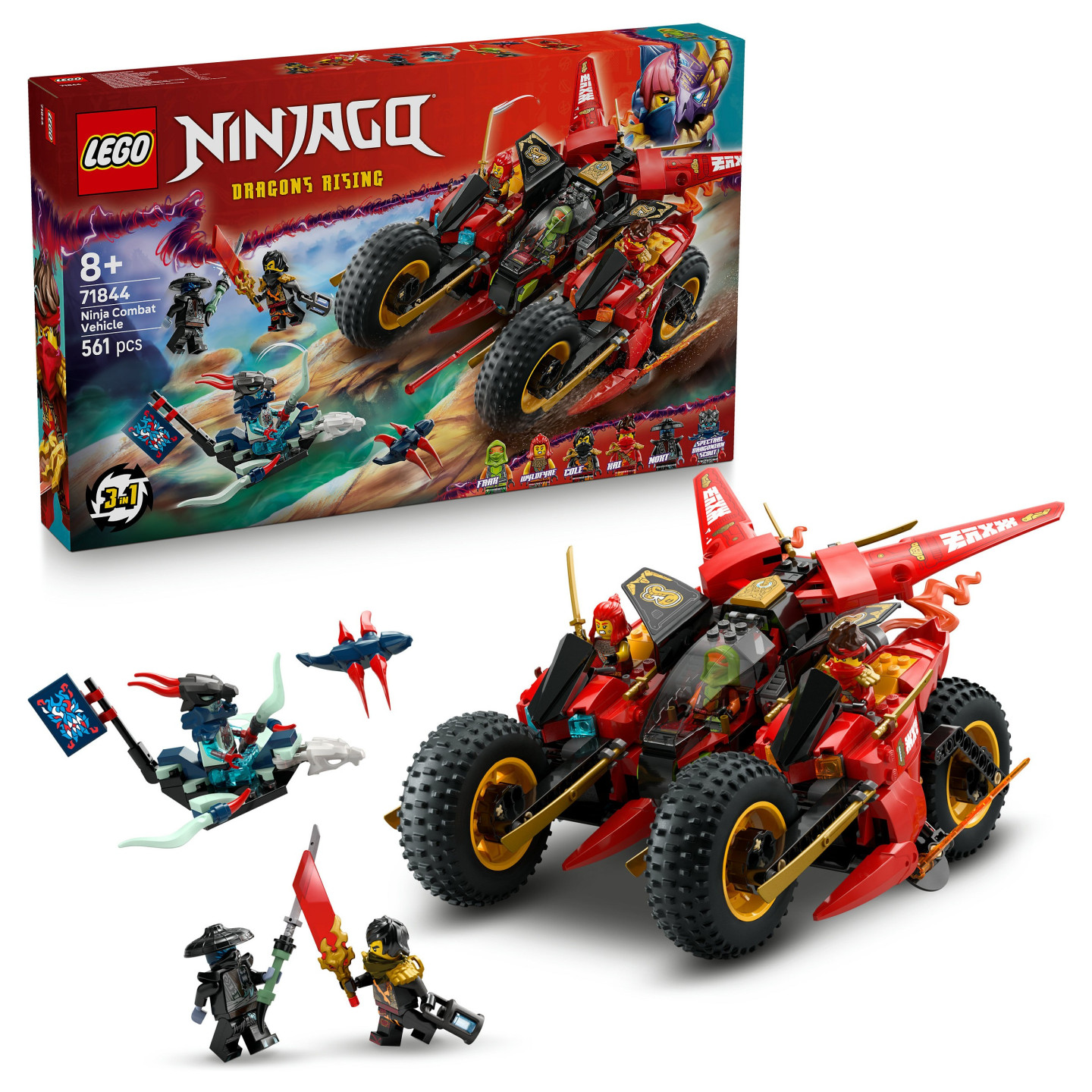LEGO 71844 Ninjago Ninja-Actionflitzer — Buy in Cyprus with Fast Delivery