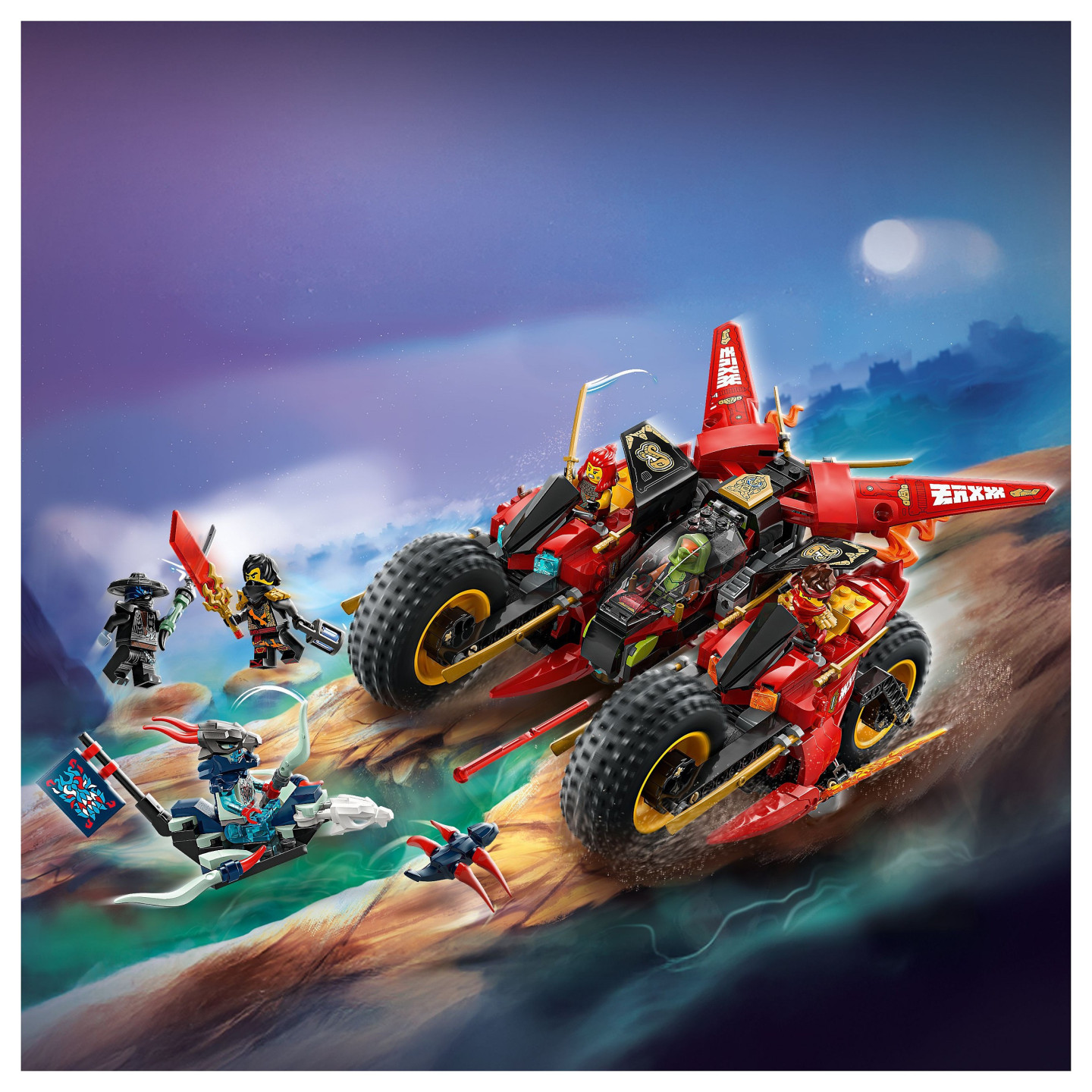 LEGO 71844 Ninjago Ninja-Actionflitzer — Buy in Cyprus with Fast Delivery
