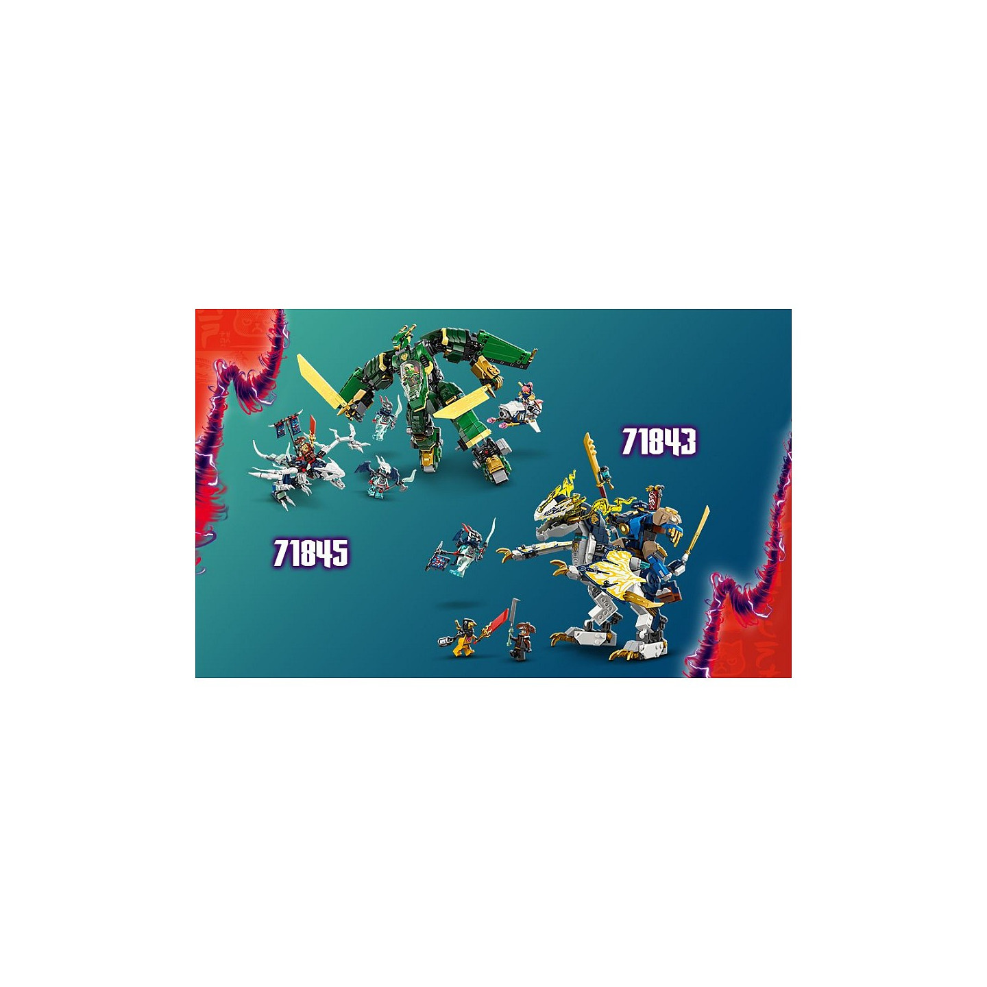 LEGO 71844 Ninjago Ninja-Actionflitzer — Buy in Cyprus with Fast Delivery
