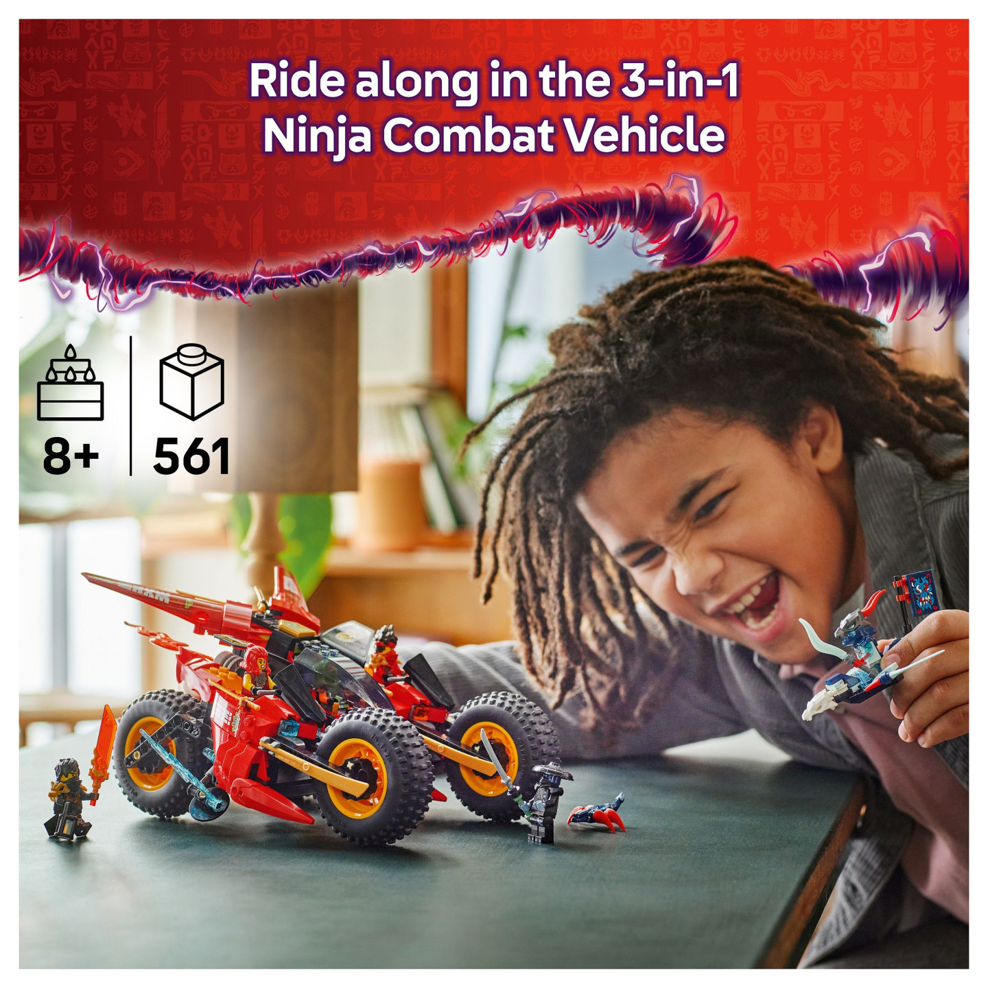 LEGO 71844 Ninjago Ninja-Actionflitzer — Buy in Cyprus with Fast Delivery