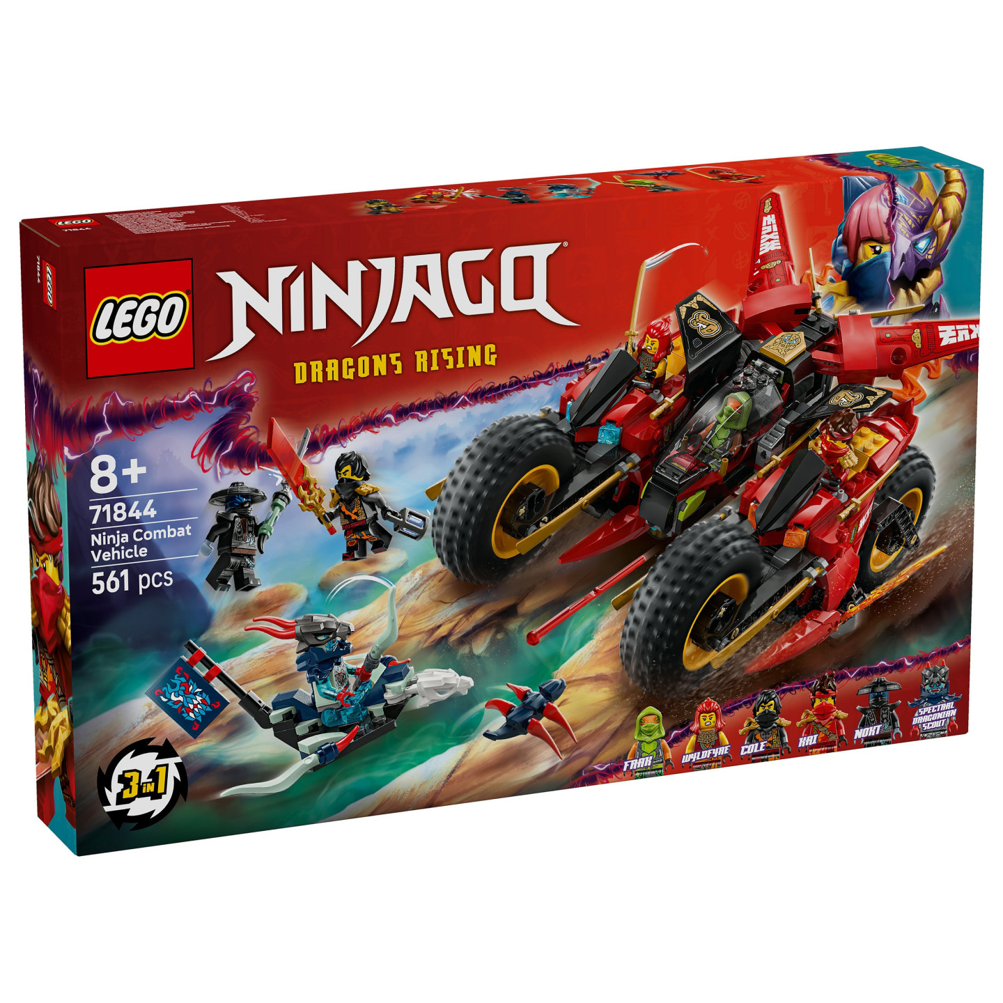 LEGO 71844 Ninjago Ninja-Actionflitzer — Buy in Cyprus with Fast Delivery