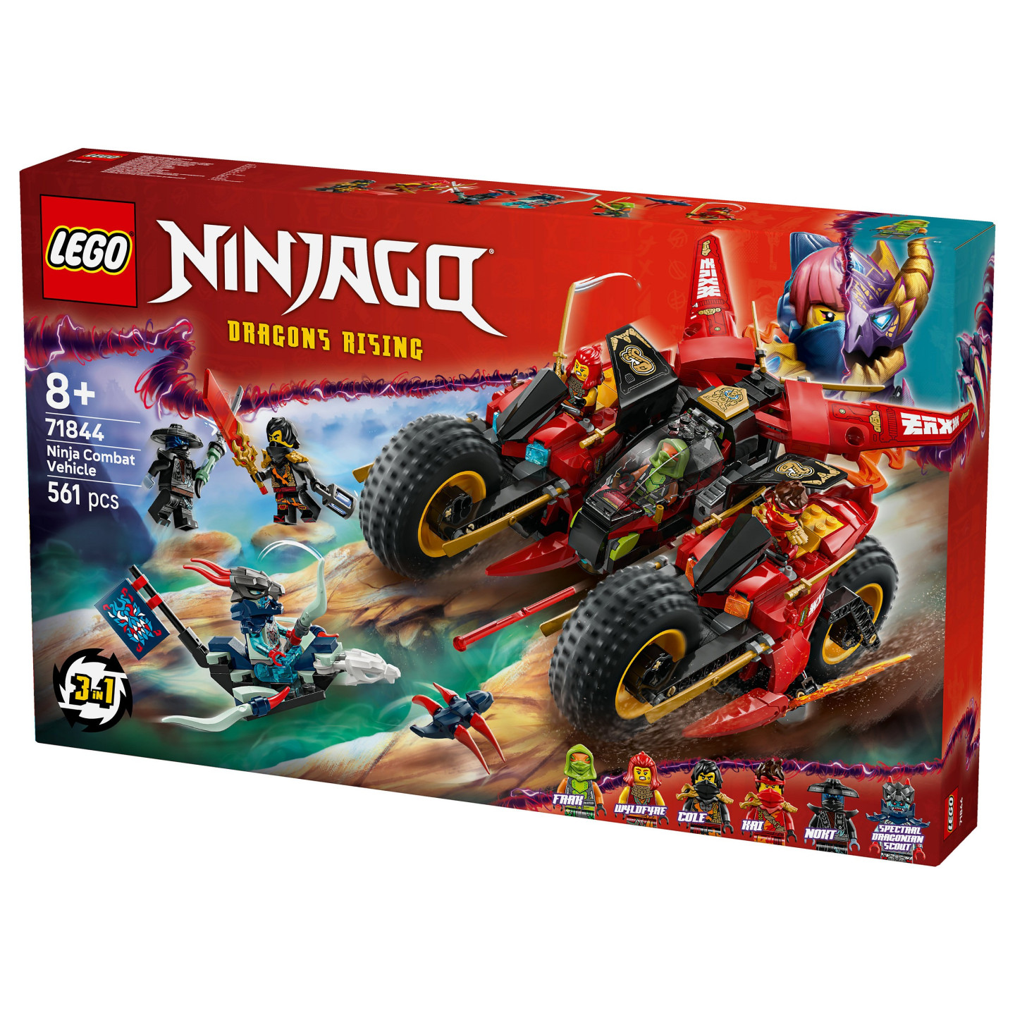 LEGO 71844 Ninjago Ninja-Actionflitzer — Buy in Cyprus with Fast Delivery