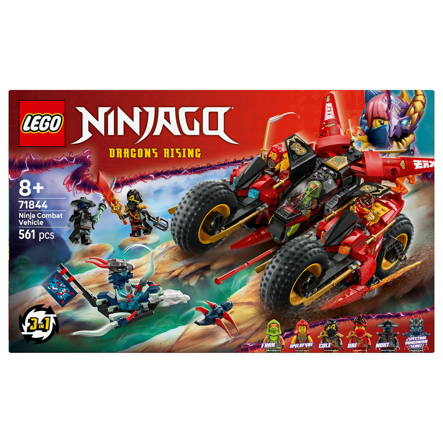 LEGO 71844 Ninjago Ninja-Actionflitzer — Buy in Cyprus with Fast Delivery