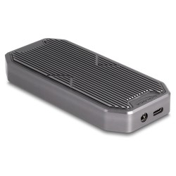 Externes Gaming Gehäuse für M.2 NVMe PCIe SSD mit SuperSpeed USB 20 Gbps (USB 3.2 Gen 2x2) USB Type-CTM Buchse und RG...