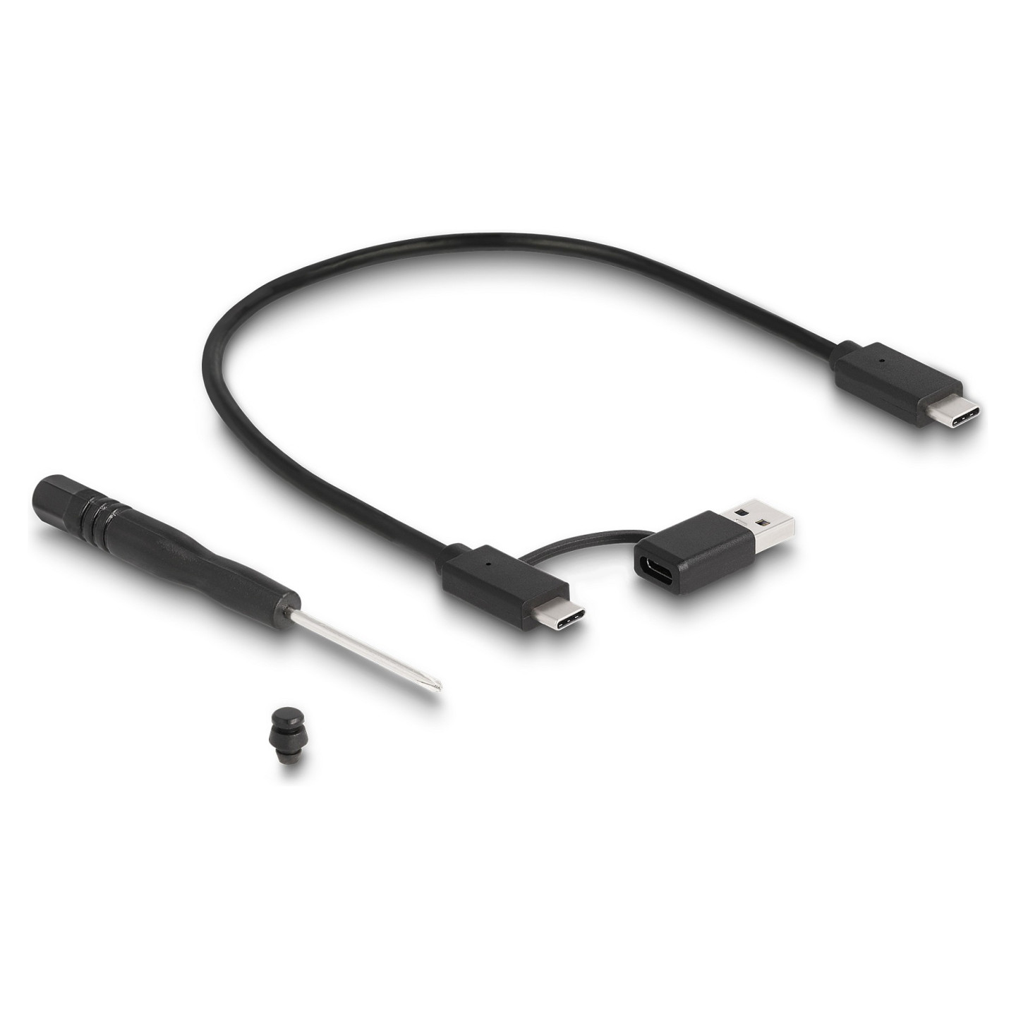 Externes Gaming Gehäuse für M.2 NVMe PCIe SSD mit SuperSpeed USB 20 Gbps (USB 3.2 Gen 2x2) USB Type-CTM Buchse und RG...