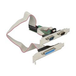 PCI Express x1 Karte zu 2 x Seriell RS-232 + 1 x Parallel — Buy in Cyprus with Fast Delivery