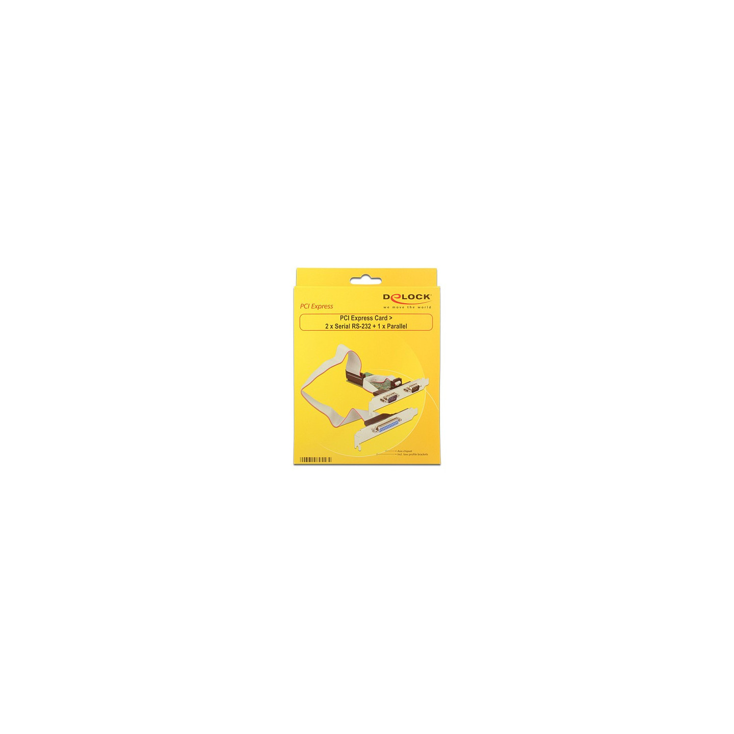 PCI Express x1 Karte zu 2 x Seriell RS-232 + 1 x Parallel — Buy in Cyprus with Fast Delivery
