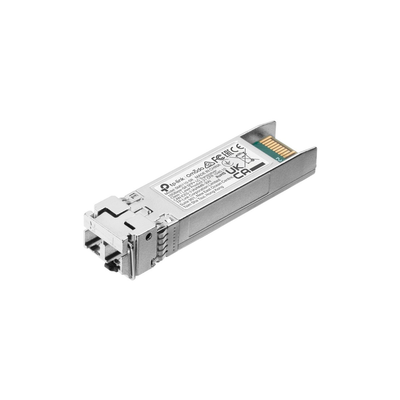 TP-Link Omada SM5110-SR - 10GBase-SR SFP+ LC Multimode Transceiver, Silver - 8-Pack, 300m — Buy in Cyprus with Fast Delivery