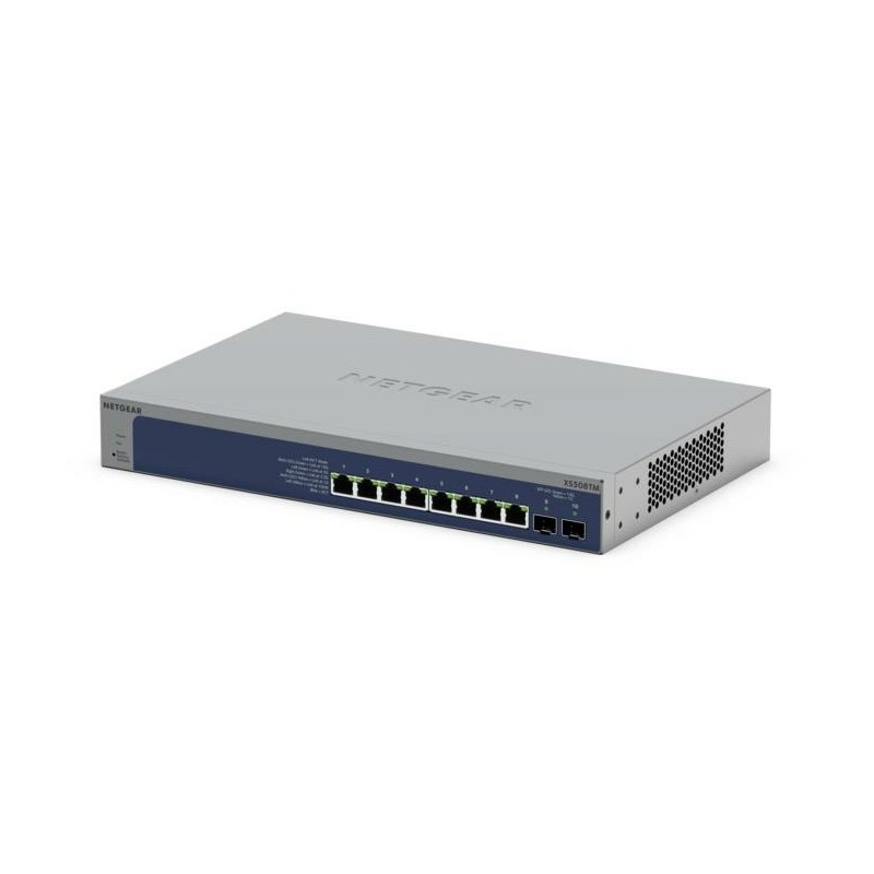 Buy NETGEAR XS508TM-100EUS - 10-Port 10G Managed Switch (Grey) - 8x10G RJ45 + 2x... in Cyprus, Nicosia, Limassol, Larnaka, Pafos