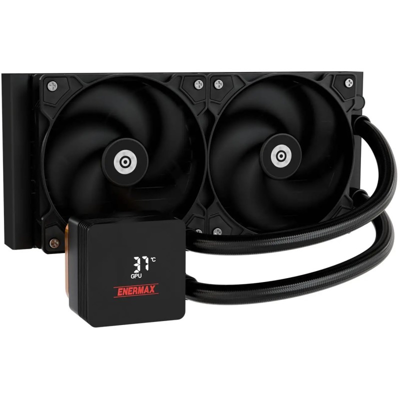 Buy Enermax LIQMAX IV 240mm AIO Liquid CPU Cooler - ELC-LMIV240-SF - Black, AM5,... in Cyprus, Nicosia, Limassol, Larnaka, Pafos