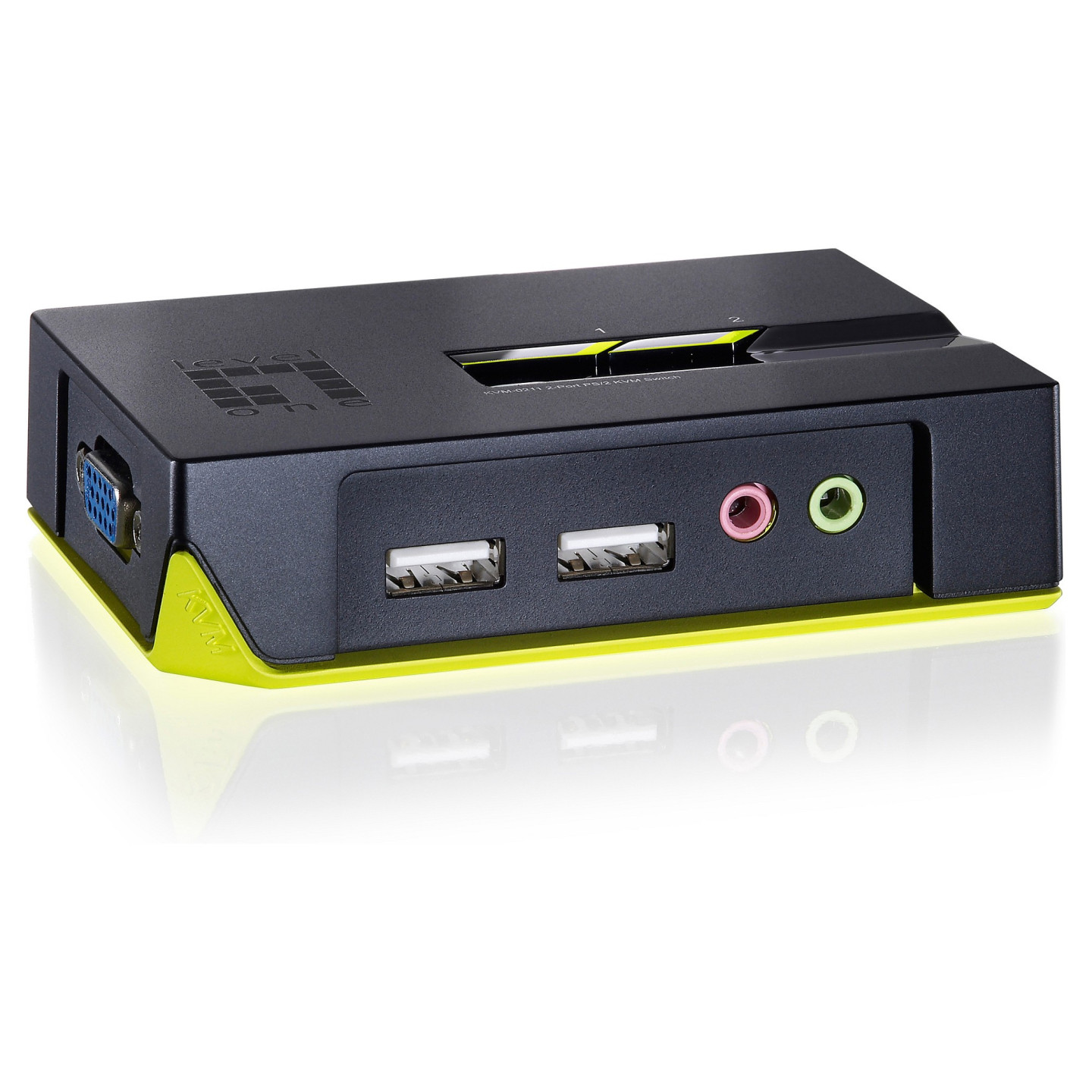 KVM Switch USB 2x Level One Audio — Buy in Cyprus with Fast Delivery