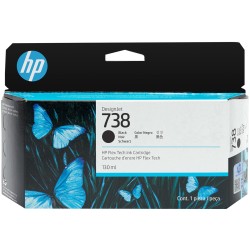 Buy HP 738 130-ml Black Ink Cartridge - Original for HP DesignJet T850/T950 in Cyprus, Nicosia, Limassol, Larnaka, Pafos