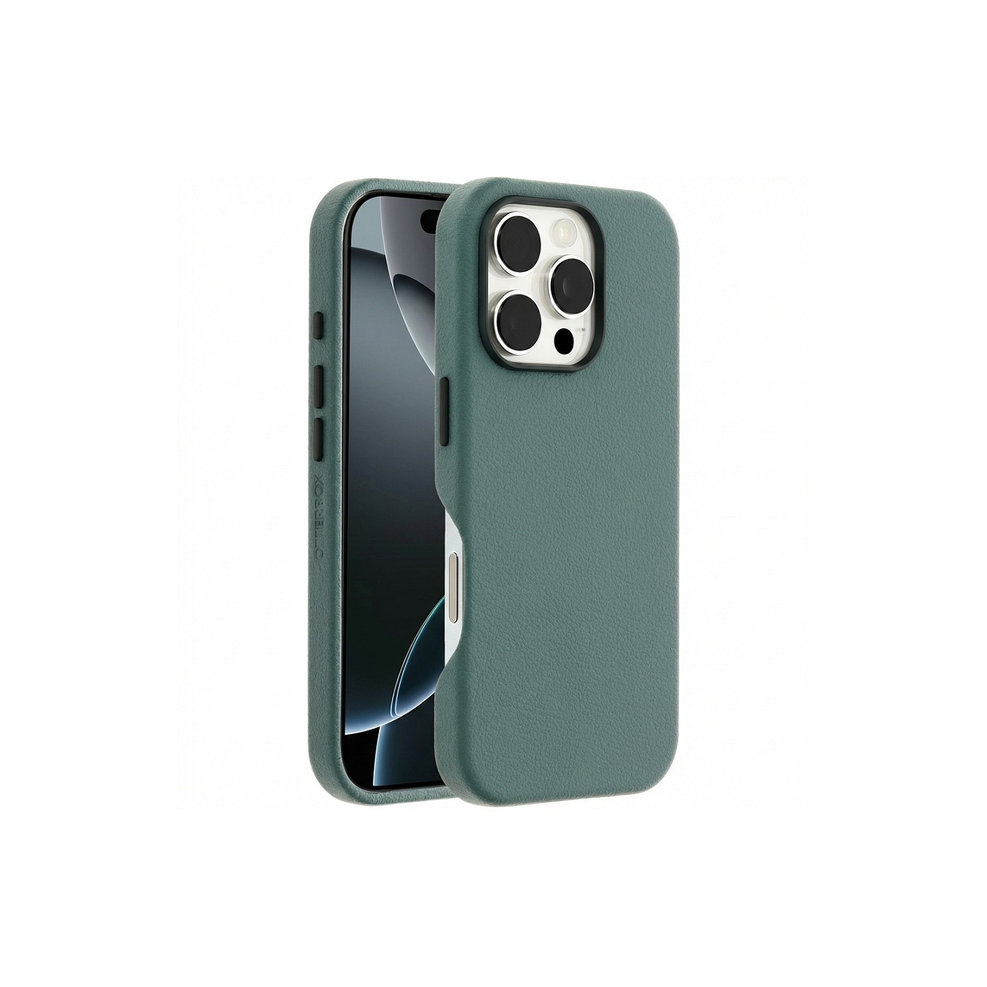 OtterBox Symmetry Cactus Leather Apple iPhone 16 Pro Juniper Spring - green — Buy in Cyprus with Fast Delivery