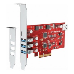 inateck PCIe Kart USB 3.2 G2. 2 USB C. 6 USB A Ports 16 Gbps — Buy in Cyprus with Fast Delivery