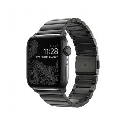 Nomad Strap Stainless Steel Graphite black V2 42 44 45 49mm — Buy in Cyprus with Fast Delivery