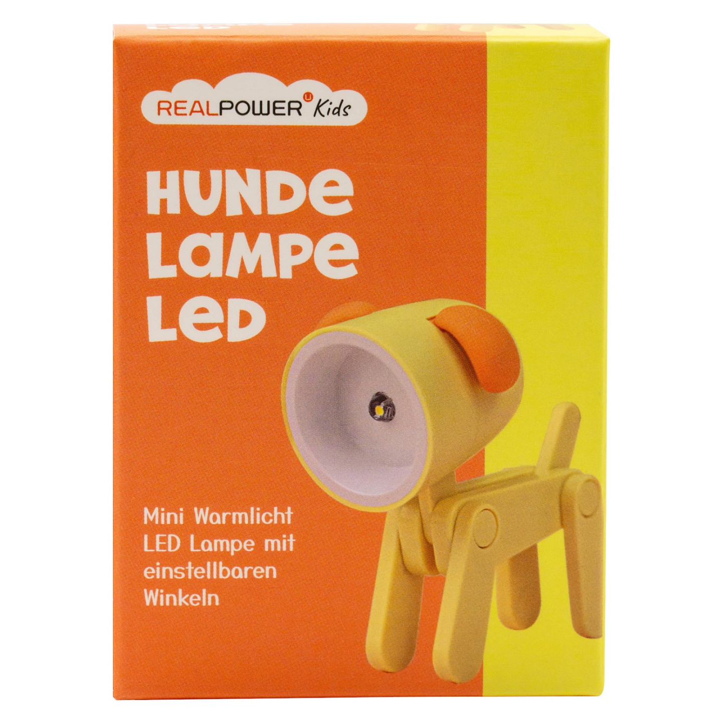 RealPower LED-Tier Taschenlampe Yellow dog — Buy in Cyprus with Fast Delivery