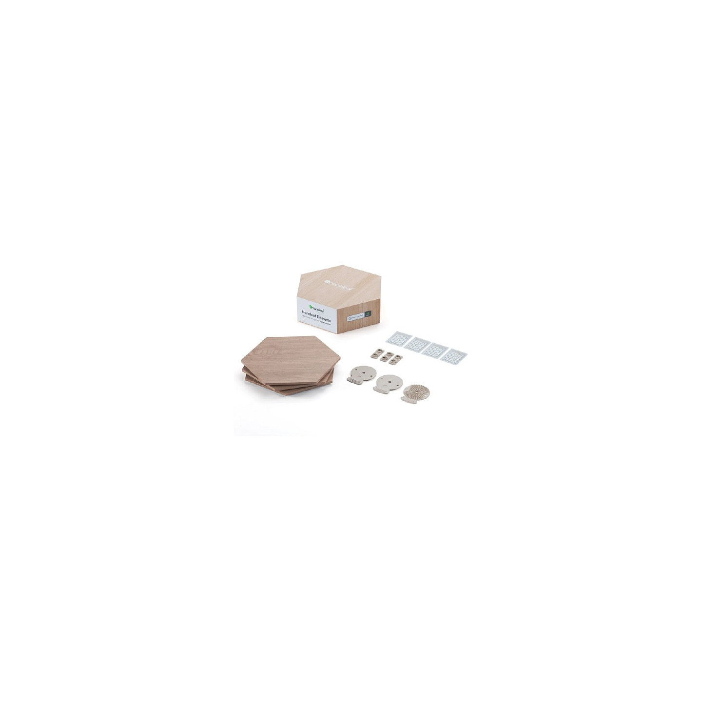 Nanoleaf Elements Wood Look Hexagons. Starter Kit. 7er-Pack — Buy in Cyprus with Fast Delivery