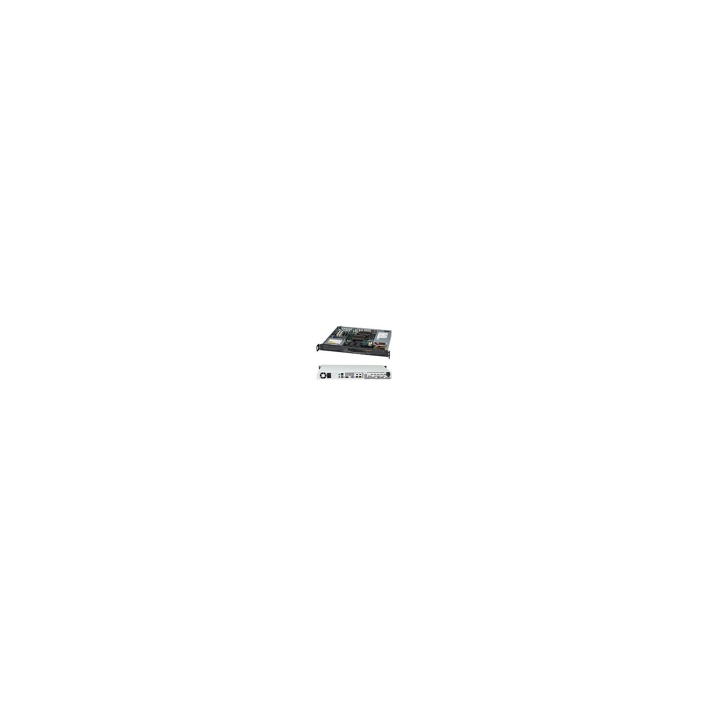 Supermicro SC512 F-350B1 - Rack - einbaufähig - 1U - ATX — Buy in Cyprus with Fast Delivery