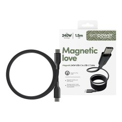 Panzerglass MAGNETIC 240W USB-C TO USB-C — Buy in Cyprus with Fast Delivery
