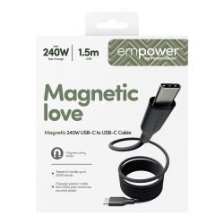 Panzerglass MAGNETIC 240W USB-C TO USB-C — Buy in Cyprus with Fast Delivery