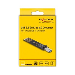 Combo Konverter für M.2 NVMe PCIe oder SATA SSD mit USB 3.2 Gen 2 — Buy in Cyprus with Fast Delivery