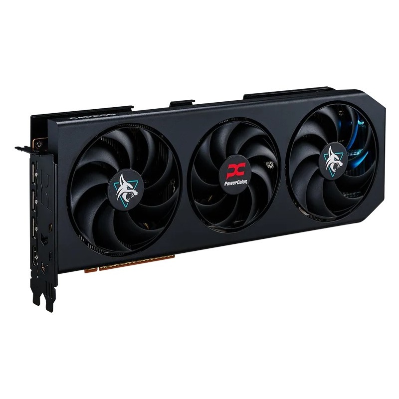 Buy PowerColor Hellhound RX 9070 - 16GB GDDR6, Triple-Fan OC, PCIe 5.0, Blue LED... in Cyprus, Nicosia, Limassol, Larnaka, Pafos