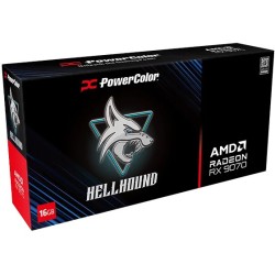 Buy PowerColor Hellhound RX 9070 - 16GB GDDR6, Triple-Fan OC, PCIe 5.0, Blue LED... in Cyprus, Nicosia, Limassol, Larnaka, Pafos