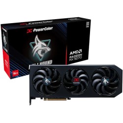 Buy PowerColor Hellhound RX 9070 - 16GB GDDR6, Triple-Fan OC, PCIe 5.0, Blue LED... in Cyprus, Nicosia, Limassol, Larnaka, Pafos
