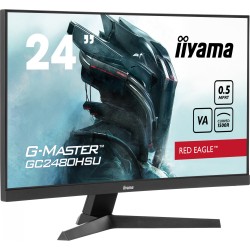 Buy iiyama G-MASTER GC2480HSU-B1 - 24" Curved 1500R VA, Full HD 1920x1080, 180Hz... in Cyprus, Nicosia, Limassol, Larnaka, Pafos