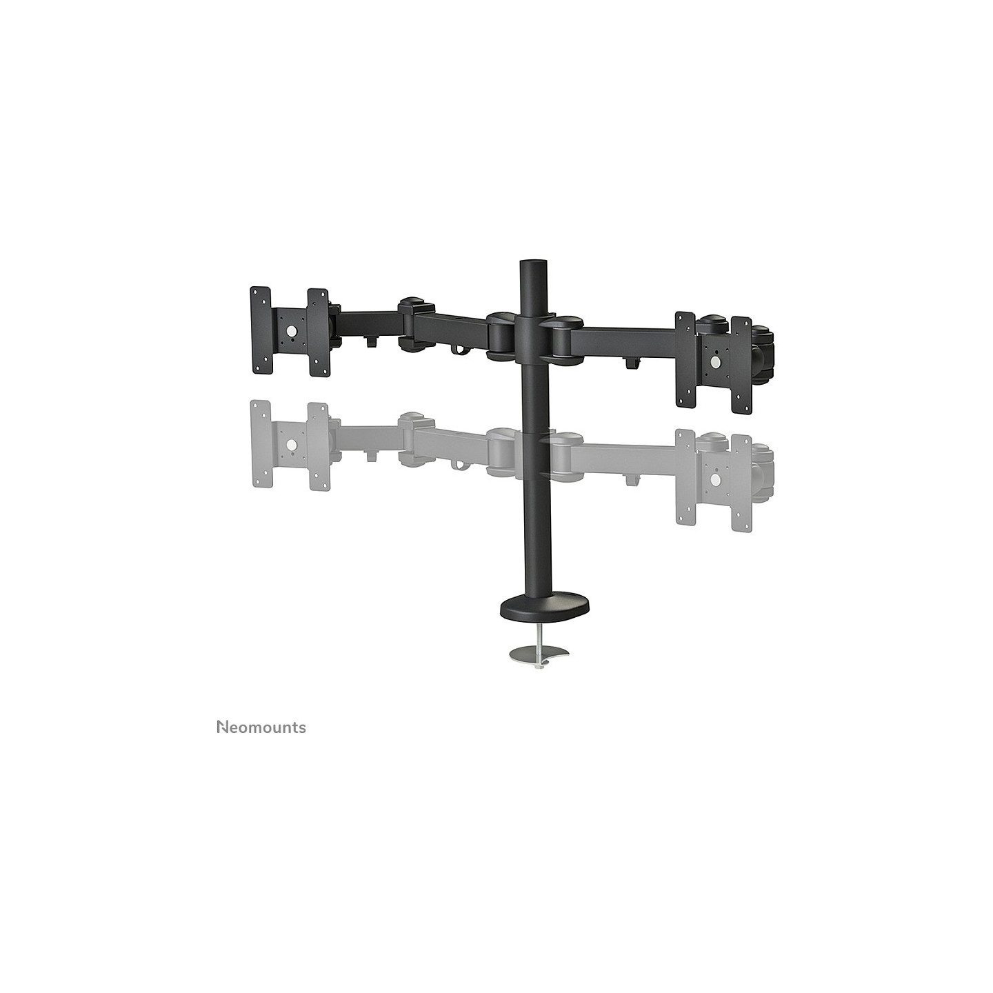 Neomounts Tischhalterung für zwei Flachbildschirme bis 27' (69 cm) 8KG FPMA-D960DG — Buy in Cyprus with Fast Delivery