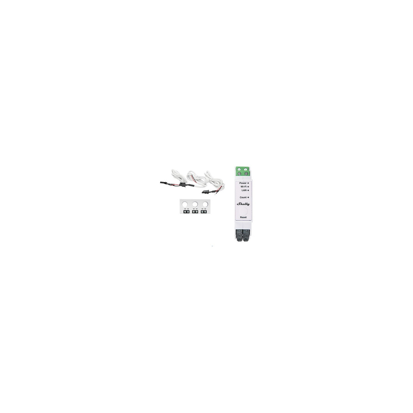Shelly Relais 'Pro 3EM-3CT63' WLAN LAN Stromzähler Inkl. CT Messfunktion BT DIN-Rail — Buy in Cyprus with Fast Delivery