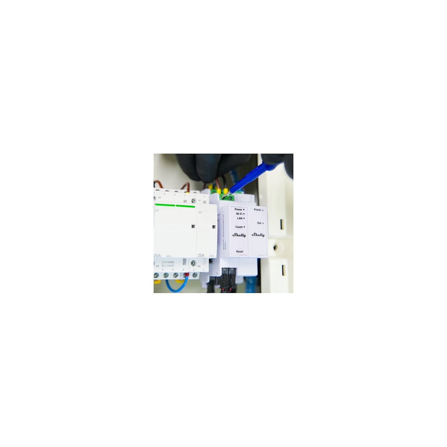 Shelly Relais 'Pro 3EM-3CT63' WLAN LAN Stromzähler Inkl. CT Messfunktion BT DIN-Rail — Buy in Cyprus with Fast Delivery