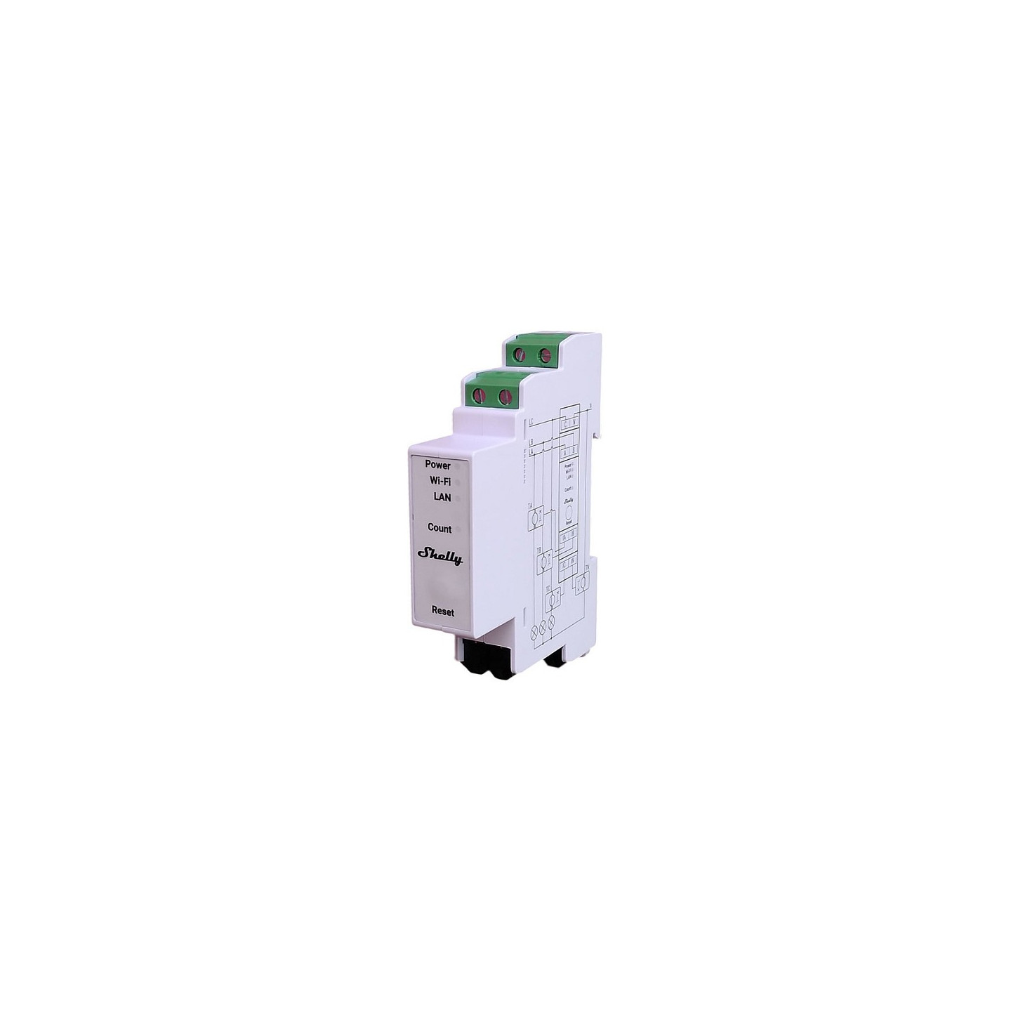 Shelly Relais 'Pro 3EM-3CT63' WLAN LAN Stromzähler Inkl. CT Messfunktion BT DIN-Rail — Buy in Cyprus with Fast Delivery