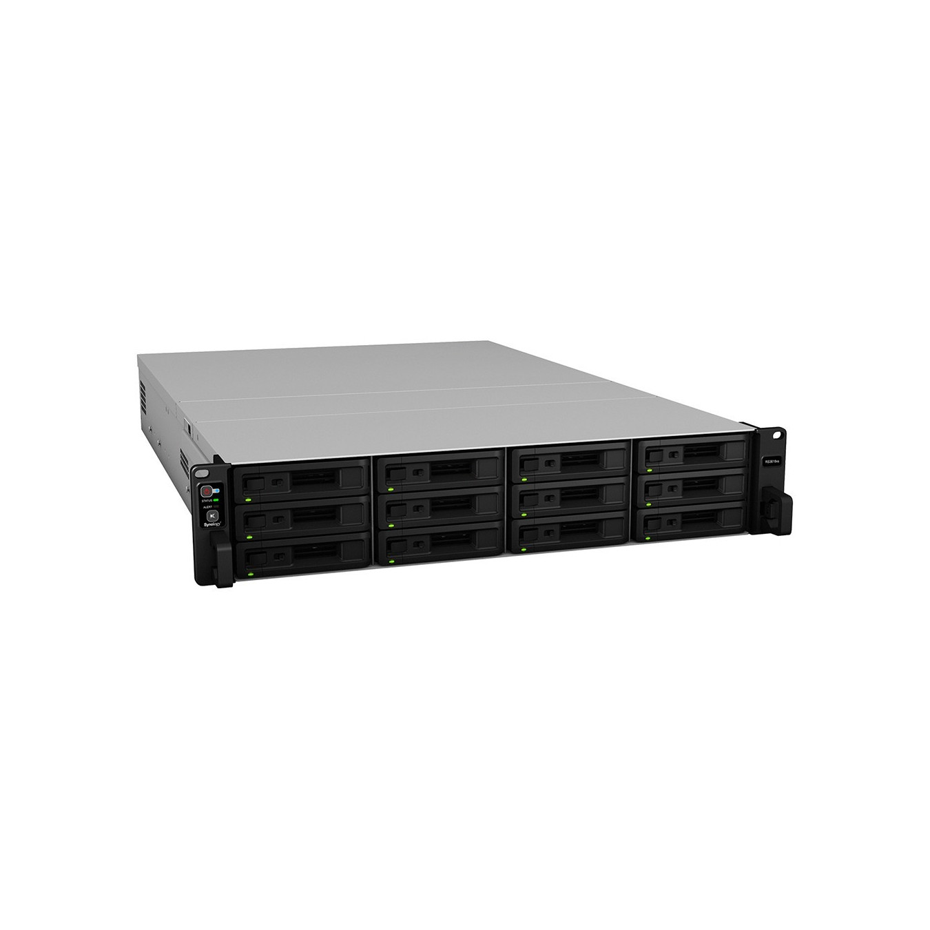 Synology RackStation RS3618xs - 12-bay 2U NAS - Intel Xeon D-1521 2.4GHz (2.7GHz boost), 8GB DDR4
