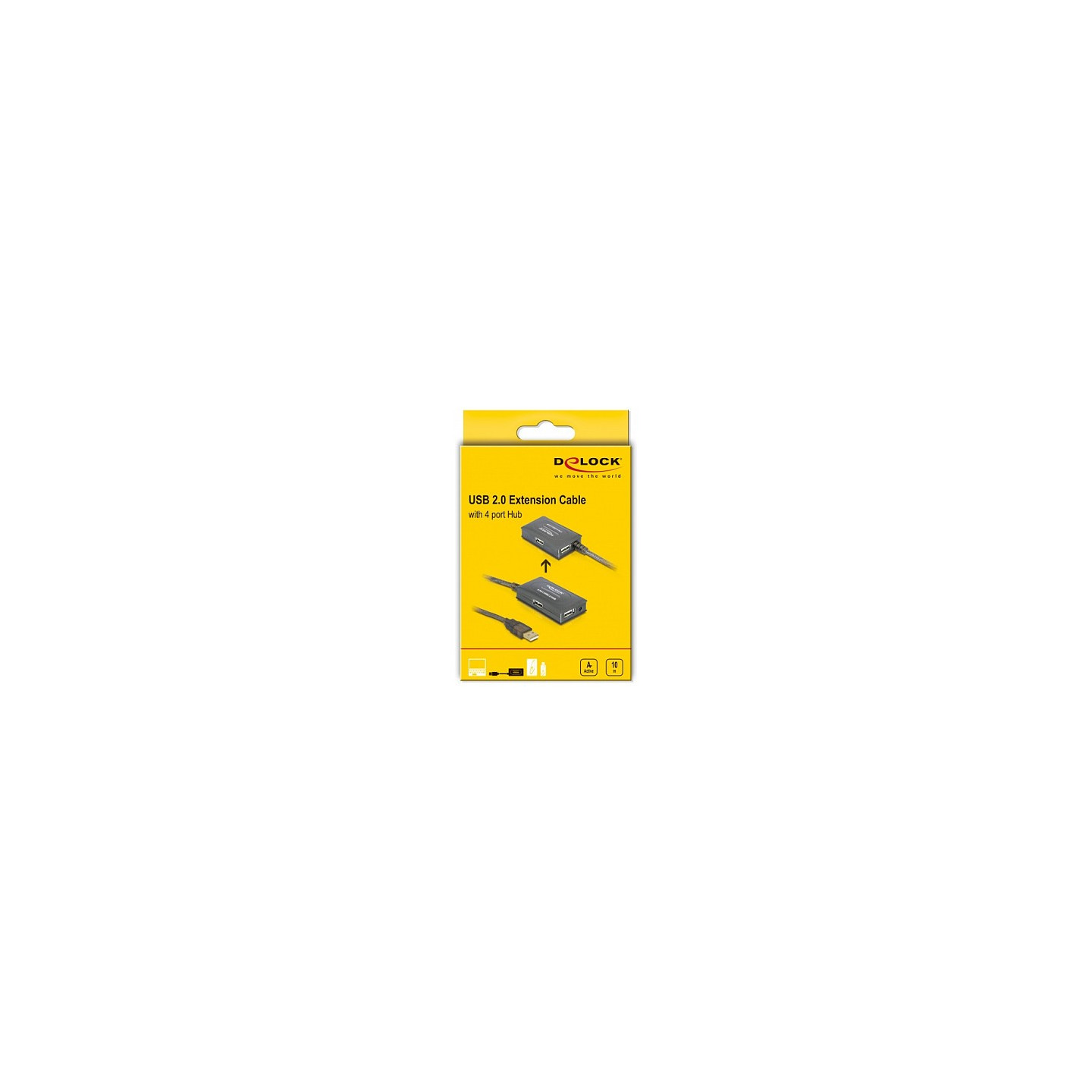 USB 2.0 Verlängerung+Hub aktiv 10 — Buy in Cyprus with Fast Delivery