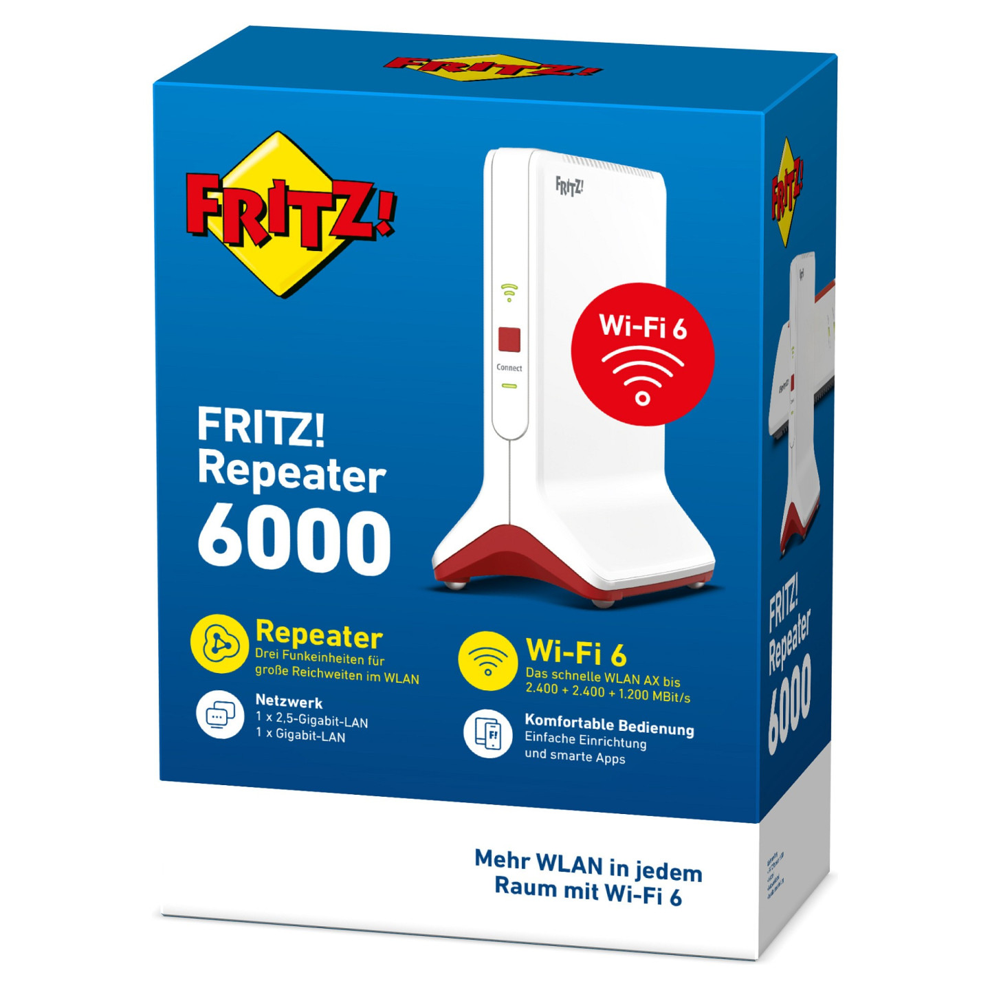 AVM FRITZ!Repeater 6000 - Repeater - WLAN - Wifi-6 — Buy in Cyprus with Fast Delivery