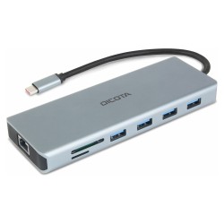 D Dicota USB-C 13-in-1 Docking Station 4K HDMI DP PD 100W — Buy in Cyprus with Fast Delivery