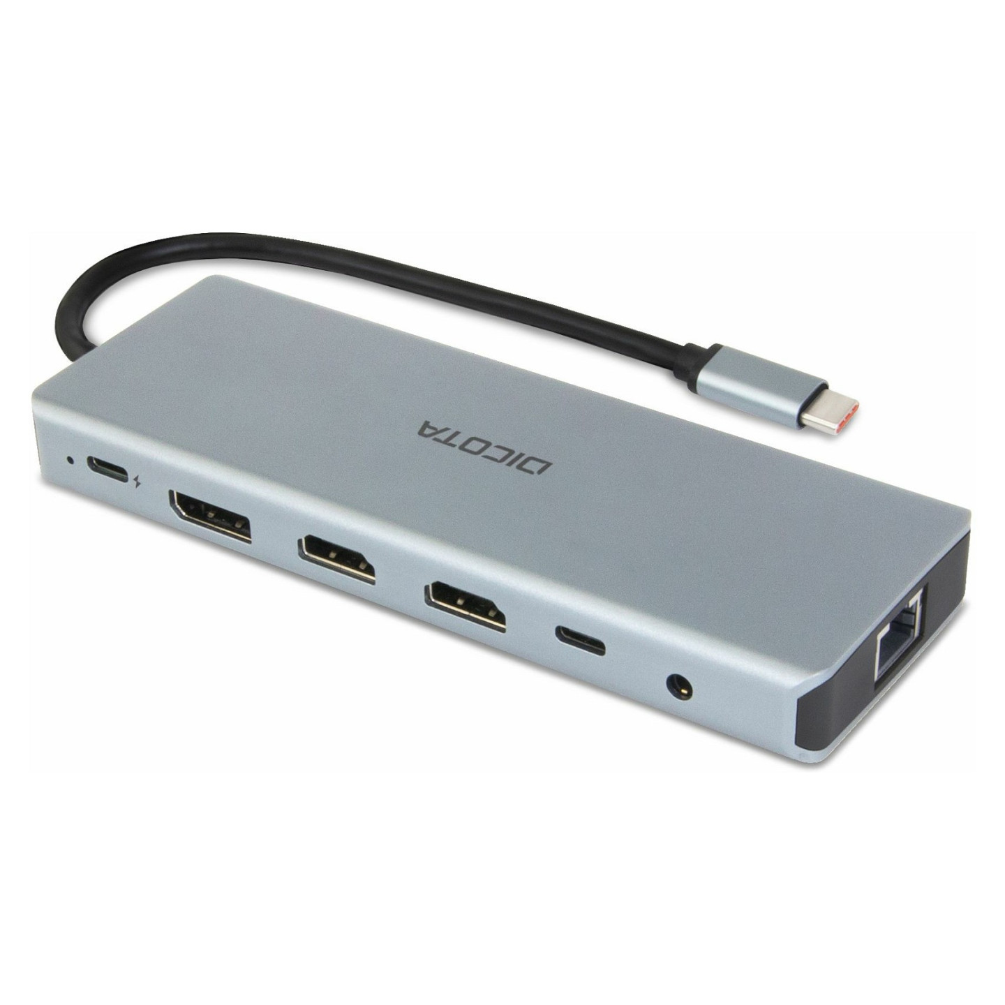 D Dicota USB-C 13-in-1 Docking Station 4K HDMI DP PD 100W — Buy in Cyprus with Fast Delivery