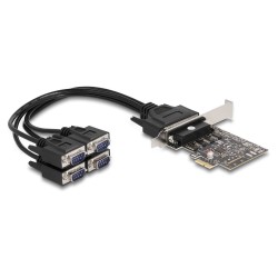 PCI Express Karte zu 4 x Seriell RS-232 — Buy in Cyprus with Fast Delivery