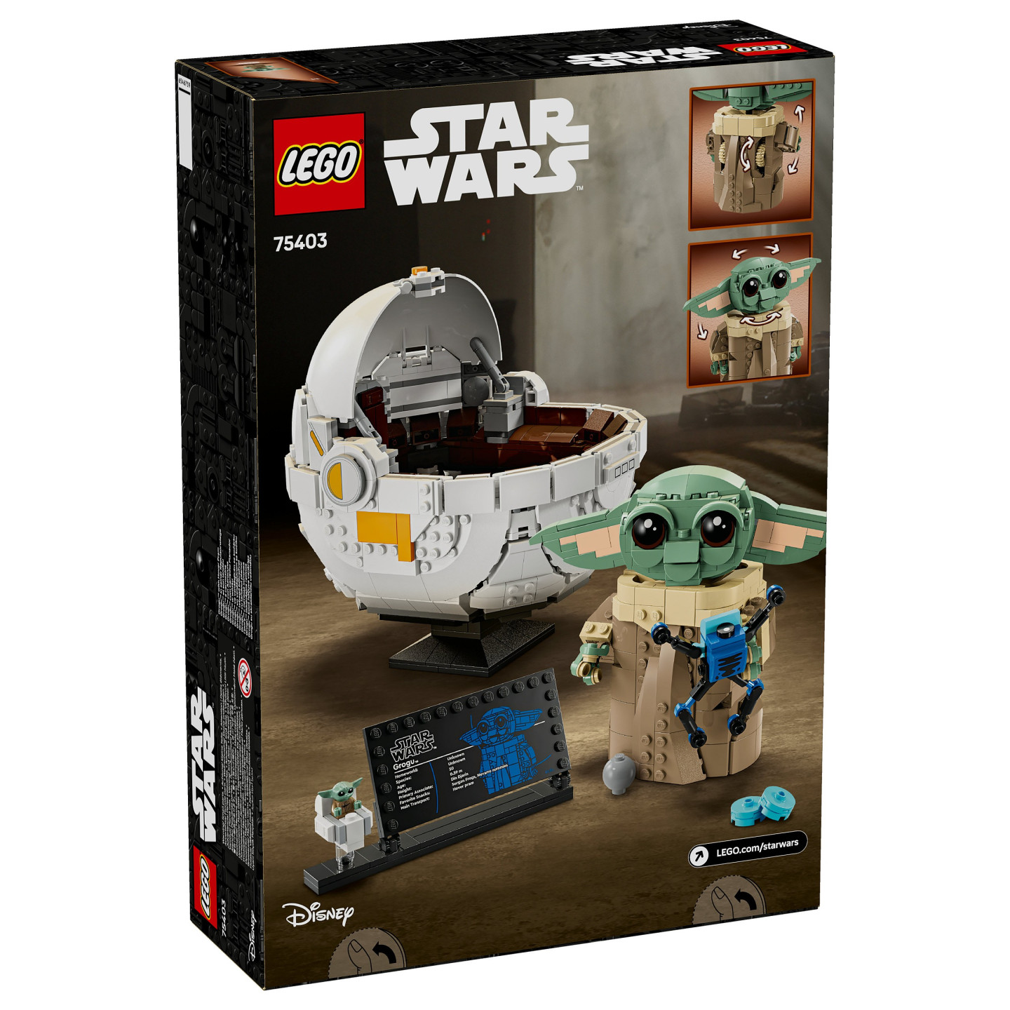 LEGO Star Wars Grogu in seiner Repulsorwiege 75403 — Buy in Cyprus with Fast Delivery