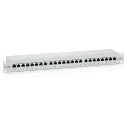 Equip Patchpanel 24x RJ45 Cat6 19' UTP 1HE Premium hellgrau — Buy in Cyprus with Fast Delivery