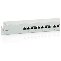 Equip Patchpanel 24x RJ45 Cat6 19' UTP 1HE Premium hellgrau — Buy in Cyprus with Fast Delivery