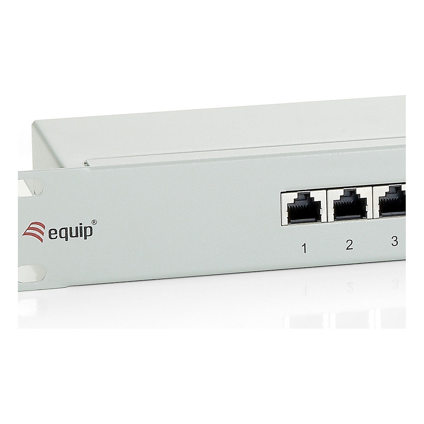 Equip Patchpanel 24x RJ45 Cat6 19' UTP 1HE Premium hellgrau — Buy in Cyprus with Fast Delivery