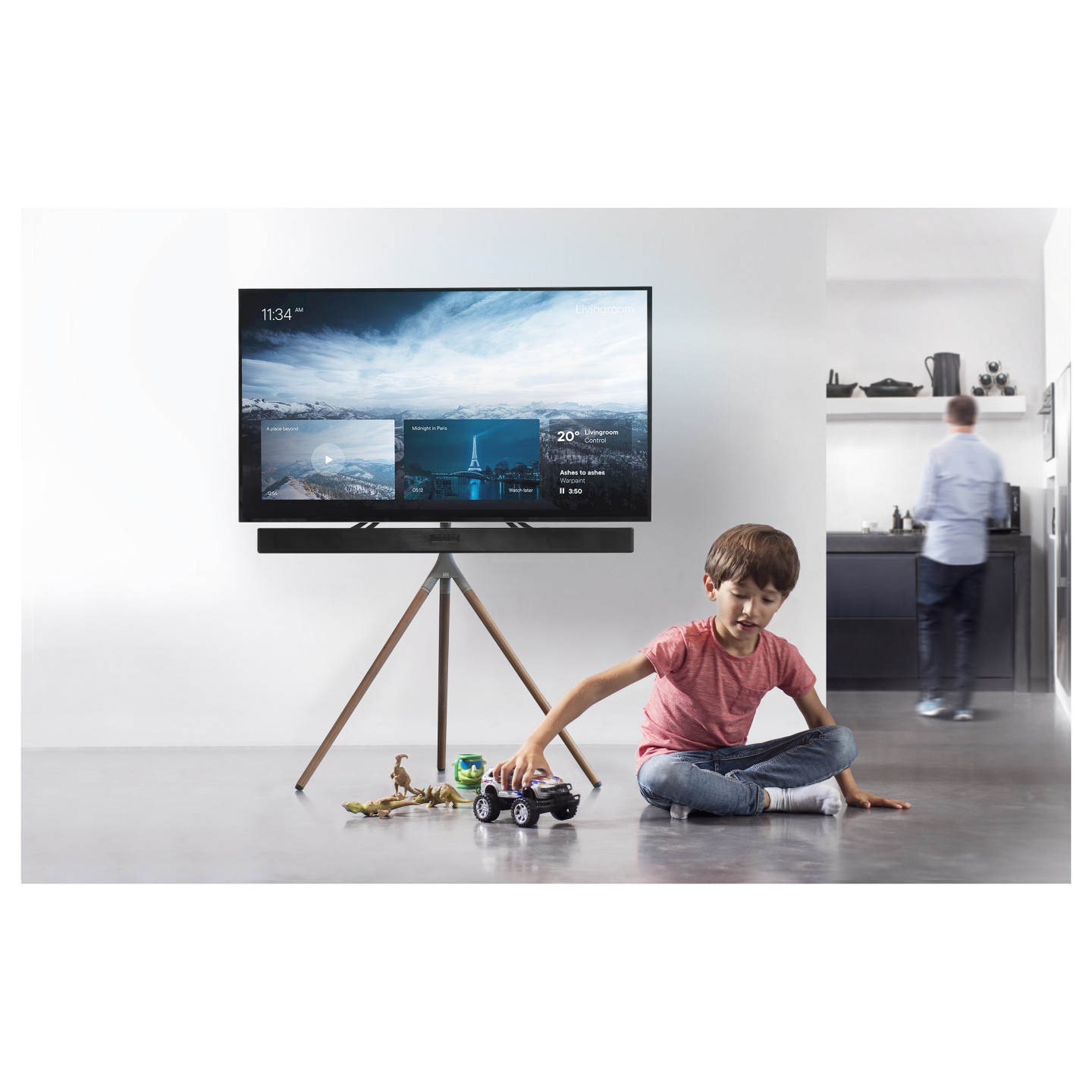One for all Tripod WM7471 (grau holz. 65') — Buy in Cyprus with Fast Delivery