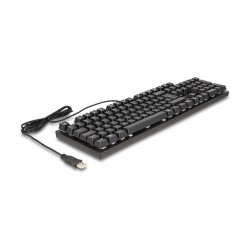 Delock Mechanische USB Gaming Tastatur kabelgebunden 1.6 m schwarz mit RGB Beleuchtung — Buy in Cyprus with Fast Delivery