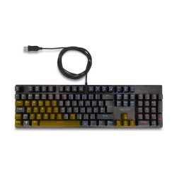Delock Mechanische USB Gaming Tastatur kabelgebunden 1.6 m schwarz mit RGB Beleuchtung — Buy in Cyprus with Fast Delivery