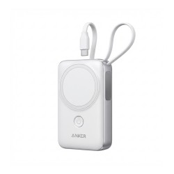 Anker MagGo Powerbank. Weiß. USB-C. Apple Watch. 10.000 mAh. A1657H21 — Buy in Cyprus with Fast Delivery