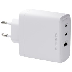 dbramante1928 re-charge - Netzteil - 100 Watt - 3 Ausgabeanschlussstellen (2 x USB-C. USB) - wei