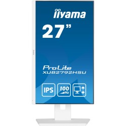 Buy iiyama ProLite XUB2792HSU-W6 - 27" FHD IPS 100Hz Monitor - White, 0.4ms, HDM... in Cyprus, Nicosia, Limassol, Larnaka, Pafos